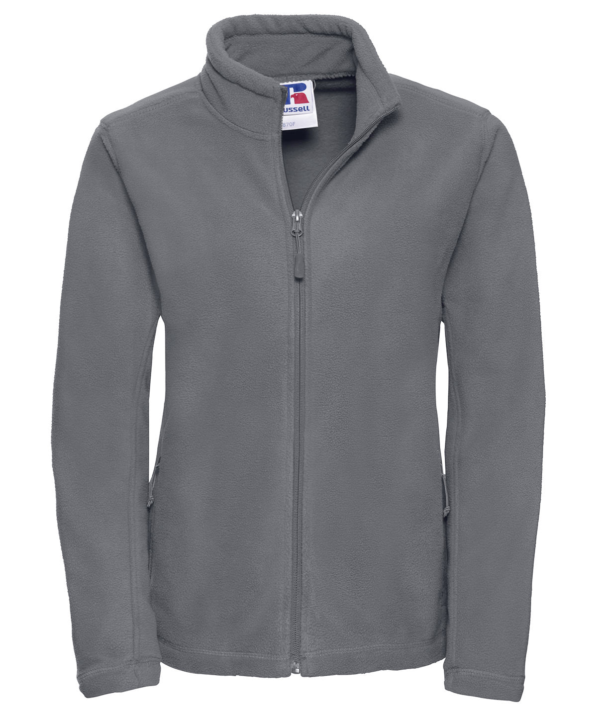 Damen Outdoor-Fleece mit durchgehendem Reißverschluss | Convoy Grey