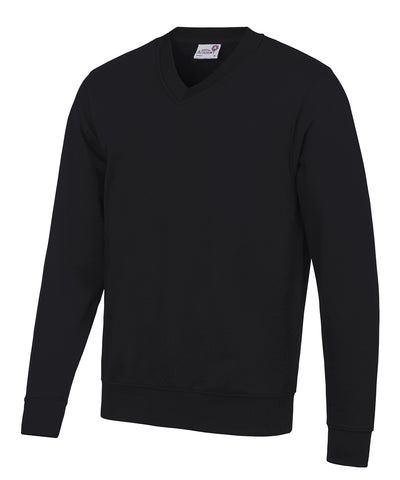 Senior Academy V-Ausschnitt Sweatshirt | Academy Schwarz