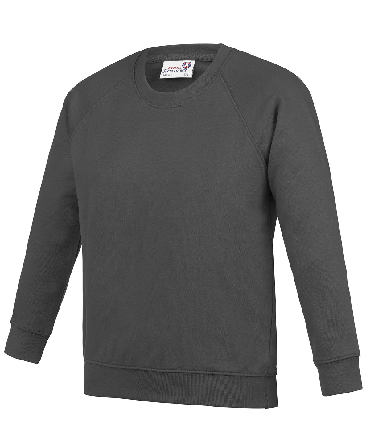 Sweat-shirt raglan Academy pour enfants | Anthracite Academy