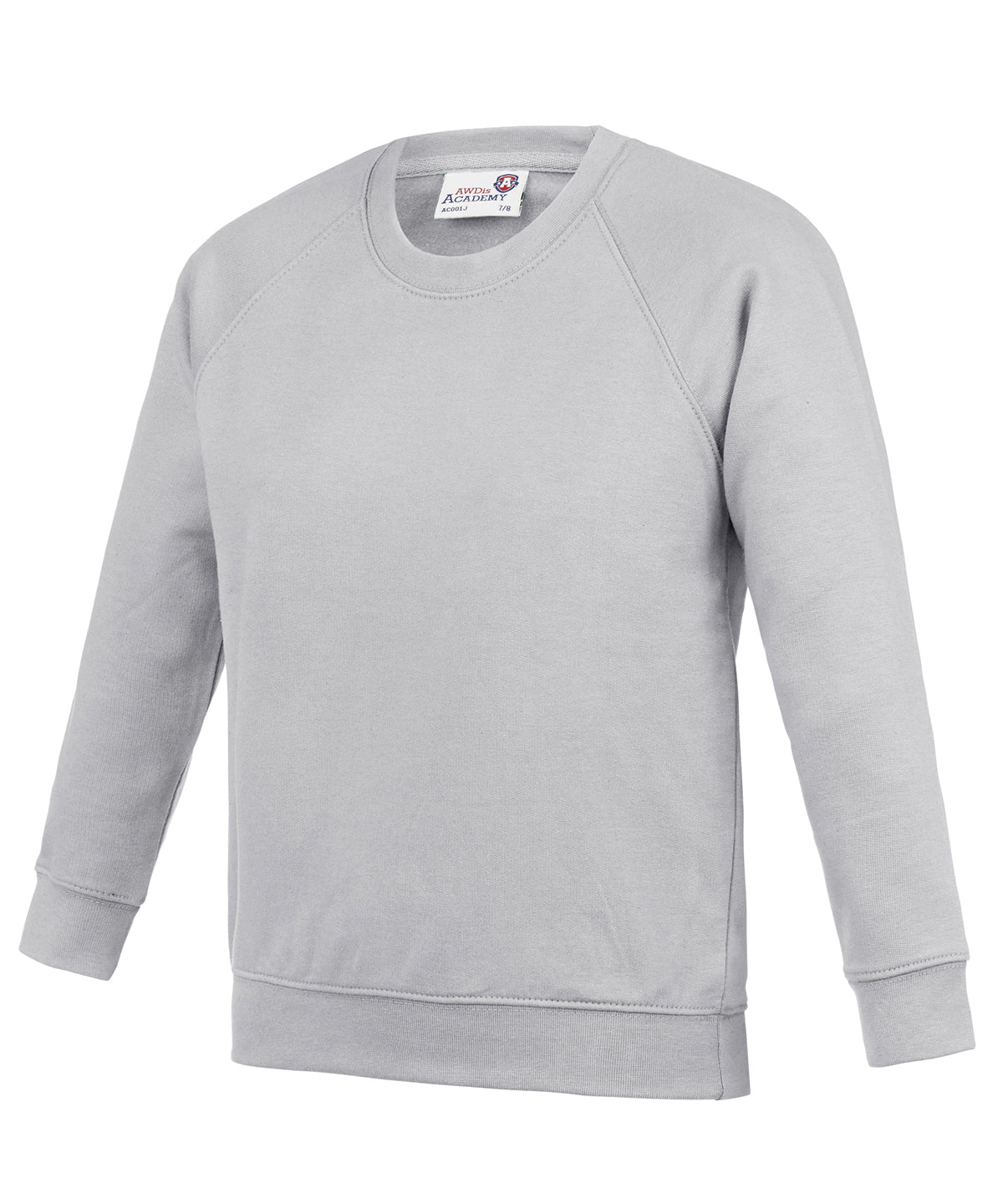 Sweat-shirt raglan Academy pour enfants | Gris Academy