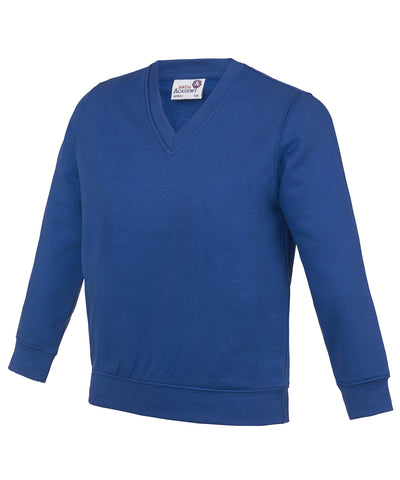 Sudadera con cuello en V Kids Academy | Academy Deep Royal
