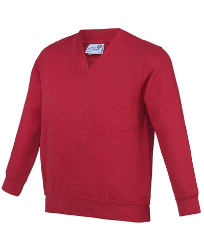 Sudadera con cuello en V Kids Academy | Academy Red