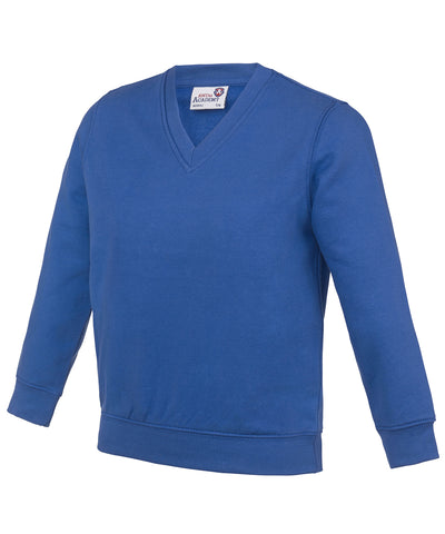 Sudadera con cuello en V Kids Academy | Academy Royal Blue