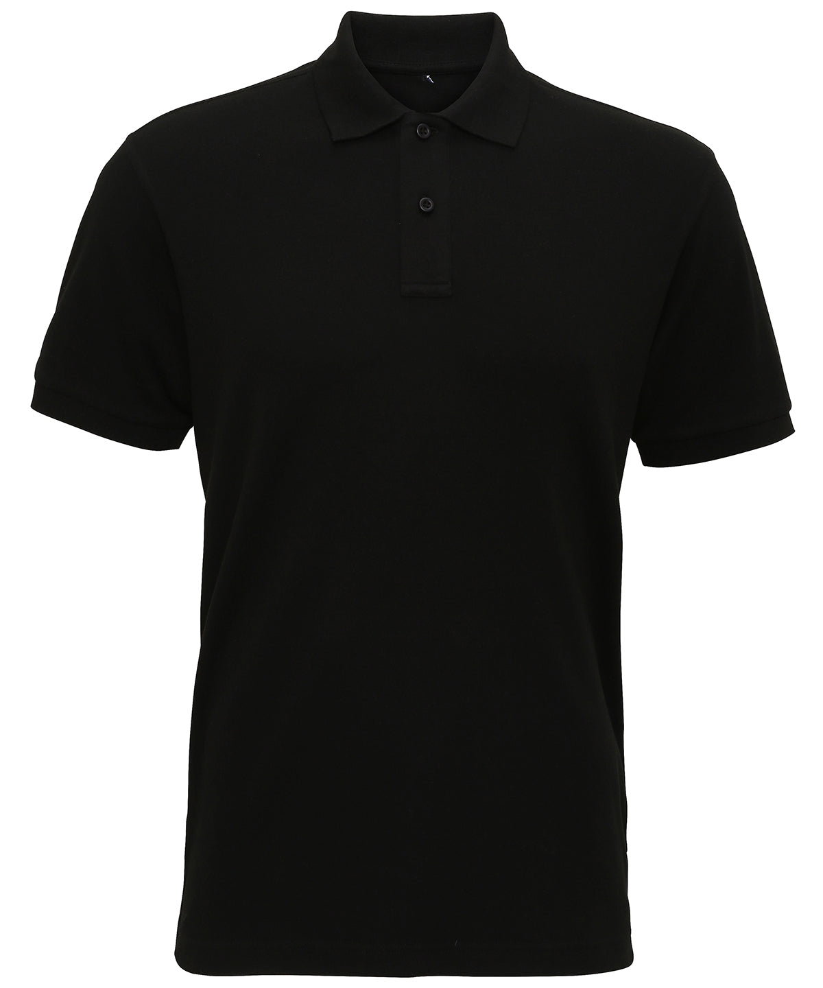 Polo de punto sper suave para hombre | Negro