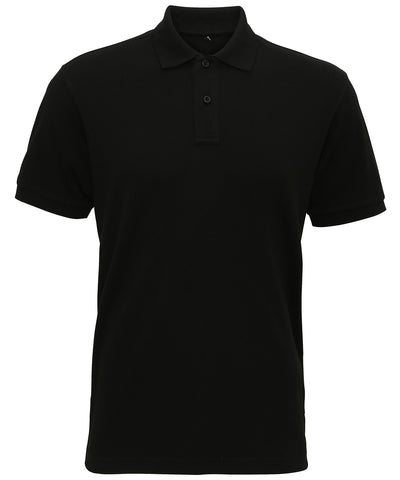 Polo de punto sper suave para hombre | Negro
