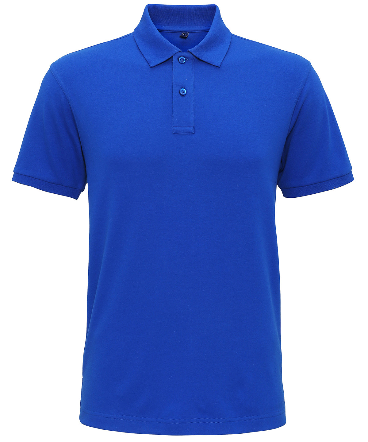 Polo de punto sper suave para hombre | Azul Real Brillante
