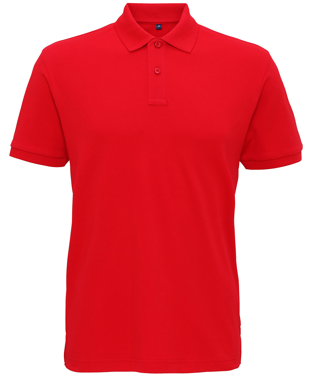 Polo de punto sper suave para hombre | Rojo Cereza