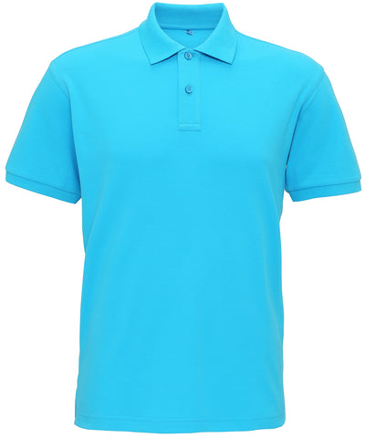 Polo de punto sper suave para hombre | Turquesa