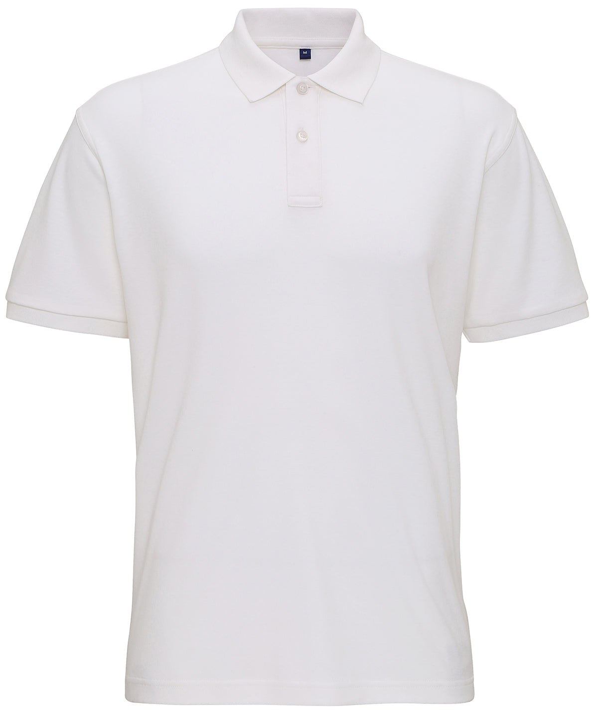 Polo de punto sper suave para hombre | Blanco
