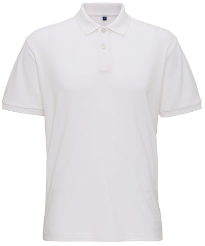 Polo de punto sper suave para hombre | Blanco