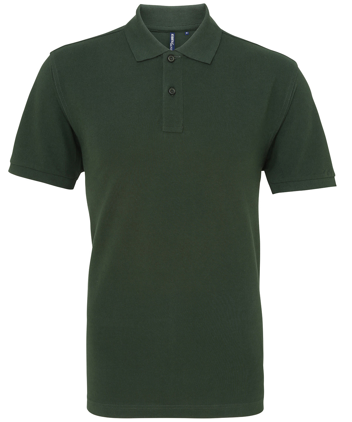 Polo clsico de corte masculino | Verde Botnico