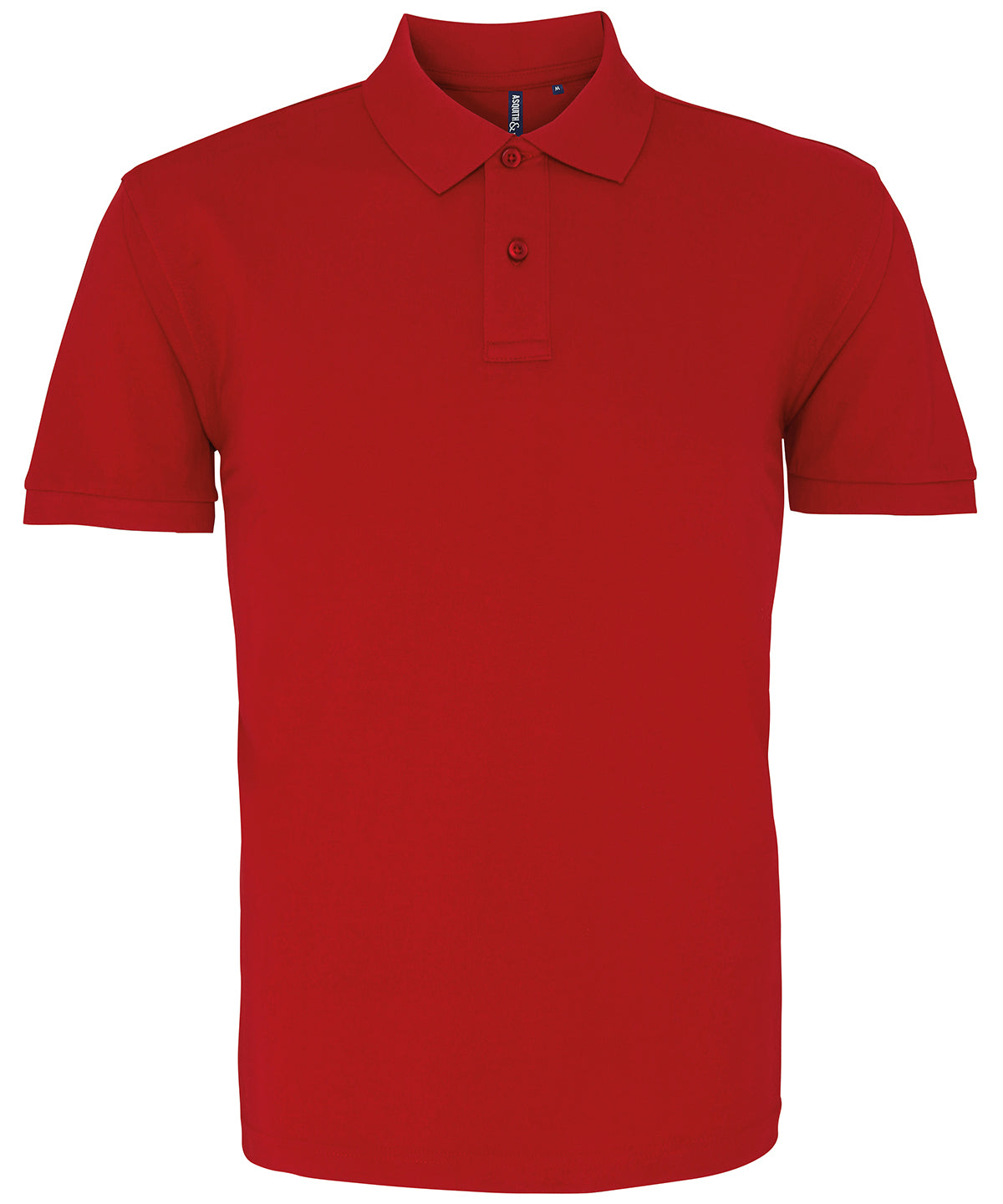 Polo clsico de corte masculino | Rojo Cardenal