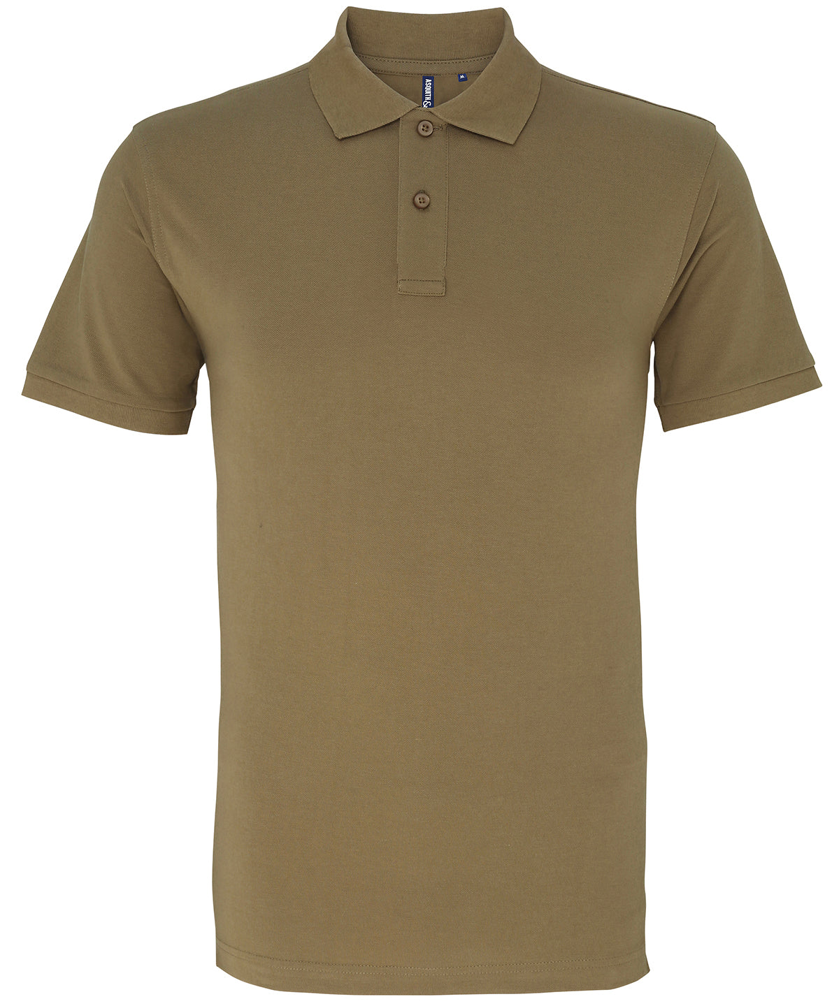 Polo clsico de corte masculino | Caqui