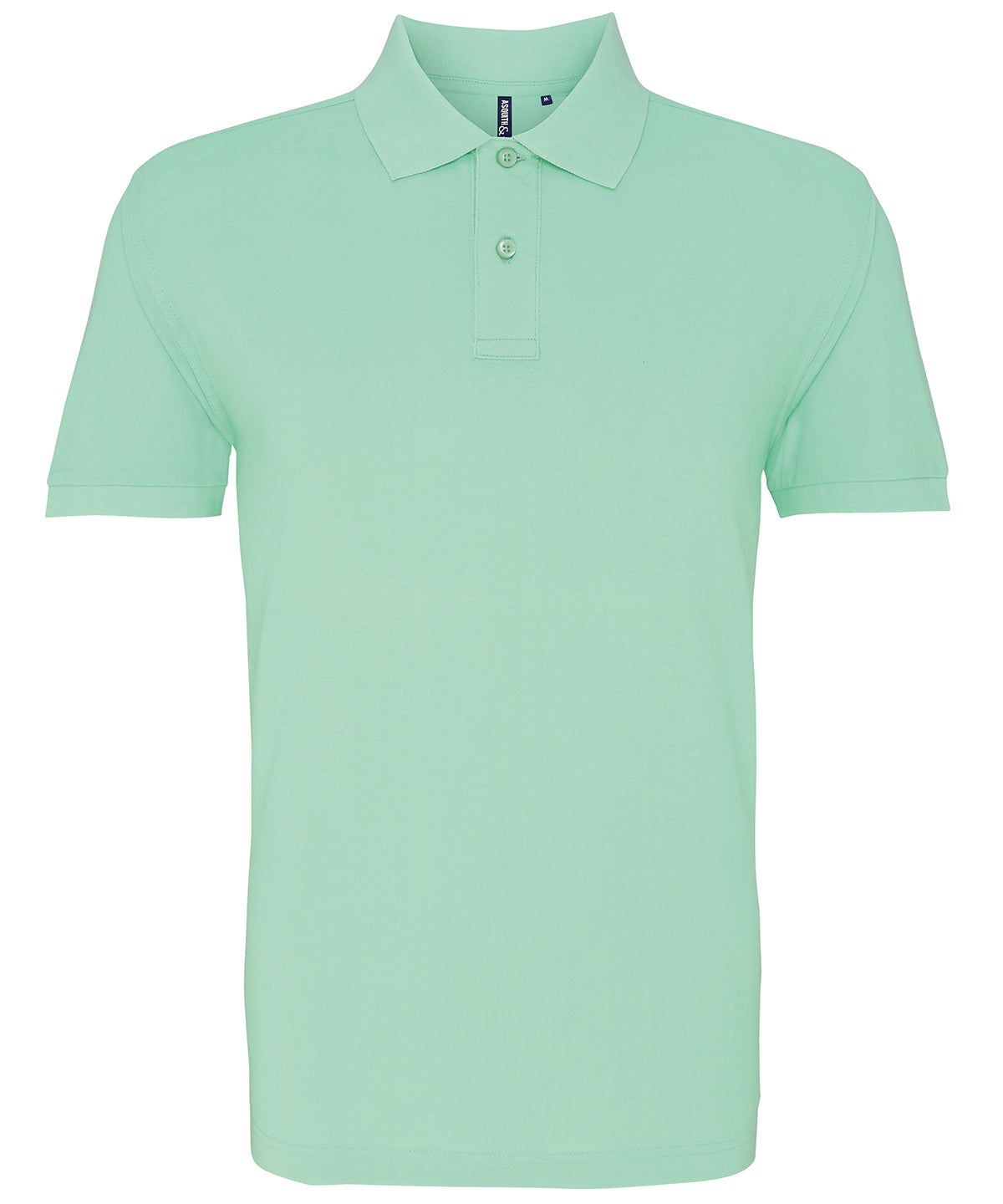 Polo clsico de corte masculino | Menta