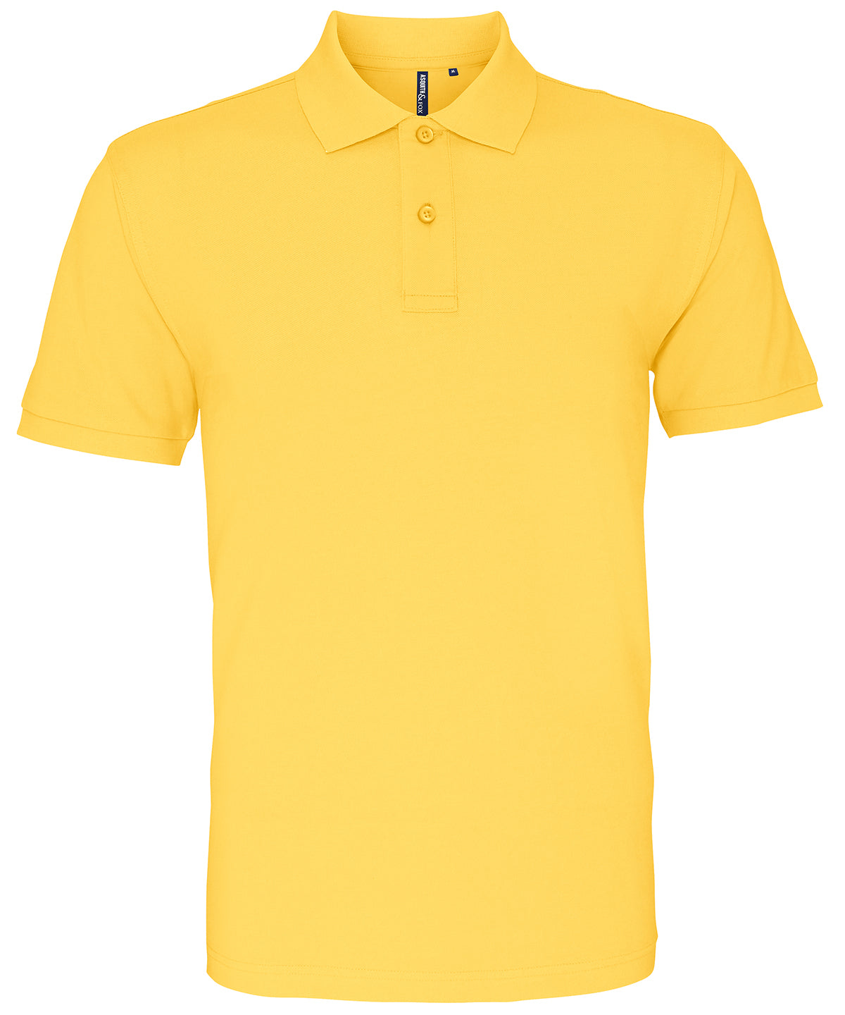 Polo clsico de corte masculino | Mostaza