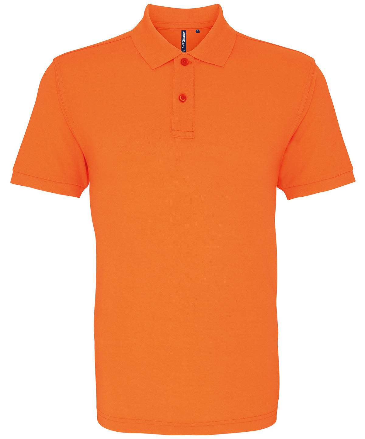 Polo clsico de corte masculino | Naranja Nen