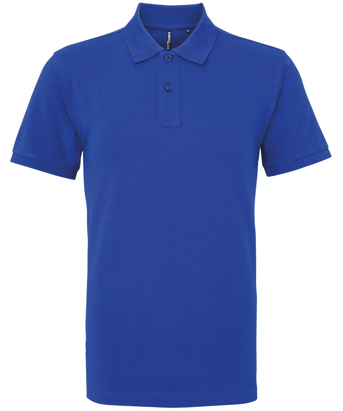Polo clsico de corte masculino | Azul Verdadero