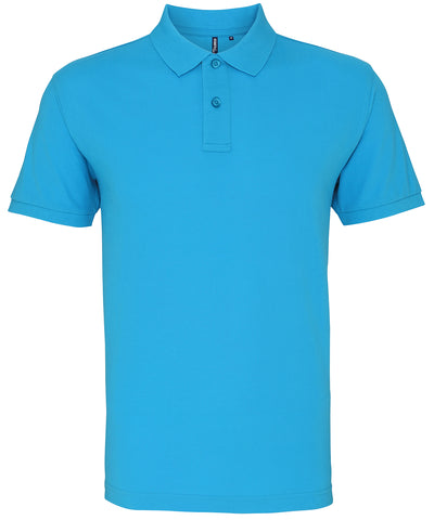 Polo clsico de corte masculino | Turquesa