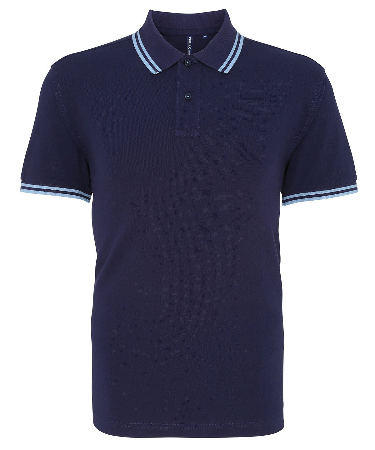 Polo classique de coupe recto pour homme | Azul Marino/Azul Aciano