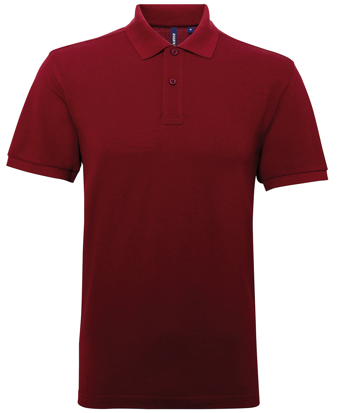 Poloshirt aus Polycotton-Mischgewebe für Herren | Burgunderrot