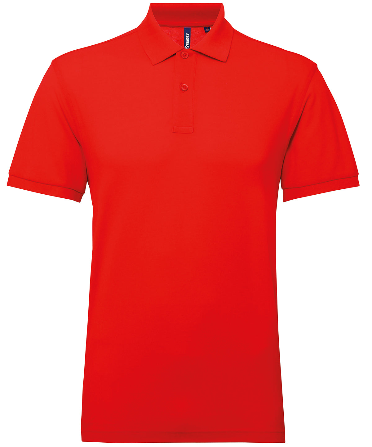 Poloshirt aus Polycotton-Mischgewebe für Herren | Kirschrot
