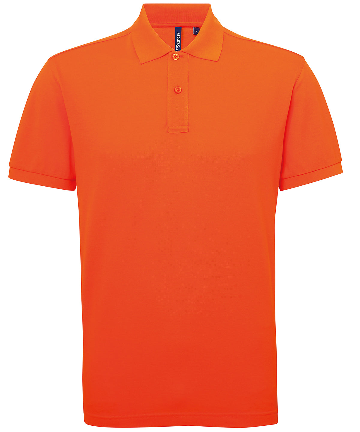 Herren-Poloshirt aus Polycotton-Mischgewebe | Orange