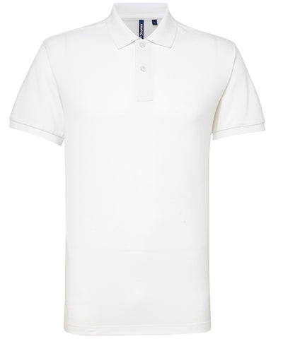 Polo de mezcla de polialgodn para hombre | Blanco Roto