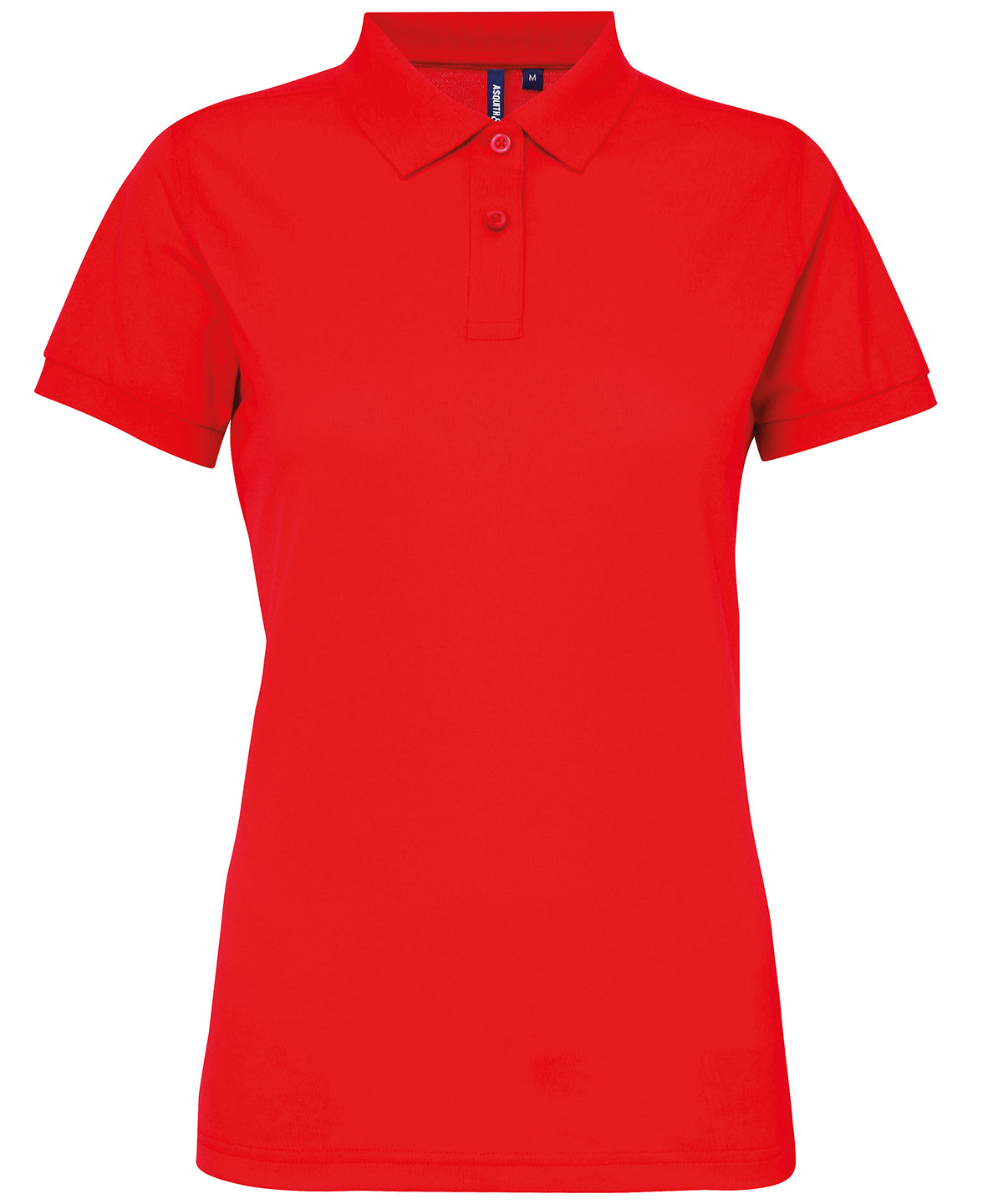 Polo de mezcla de polialgodn para mujer | Rojo Cereza