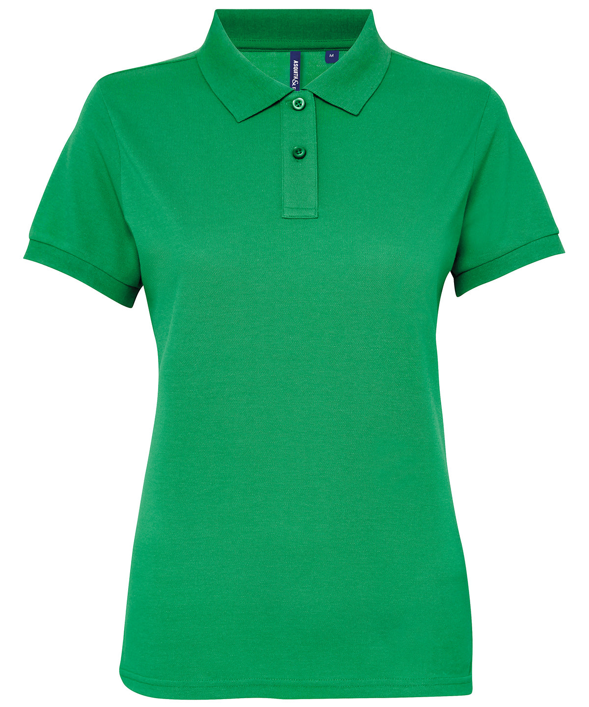 Polo de mezcla de polialgodn para mujer | Verde Esmeralda