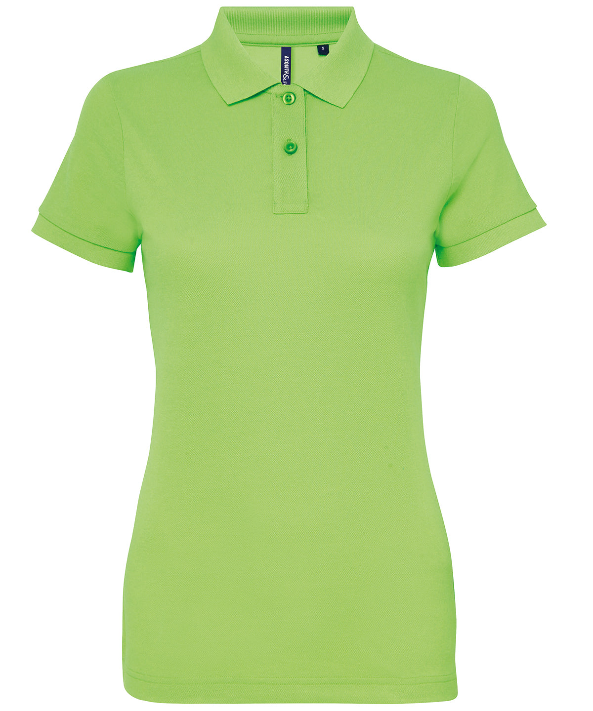 Polo de mezcla de polialgodn para mujer | Verde Nen