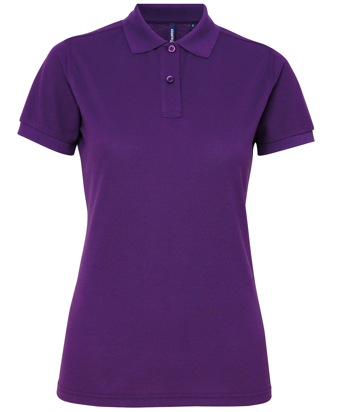 Polo de mezcla de polialgodn para mujer | Morado