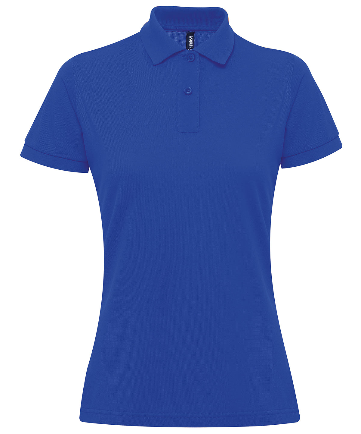 Polo de mezcla de polialgodn para mujer | Azul Real