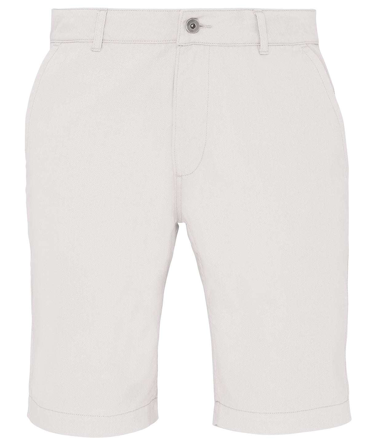 Pantalones cortos chinos para hombre | Blanco