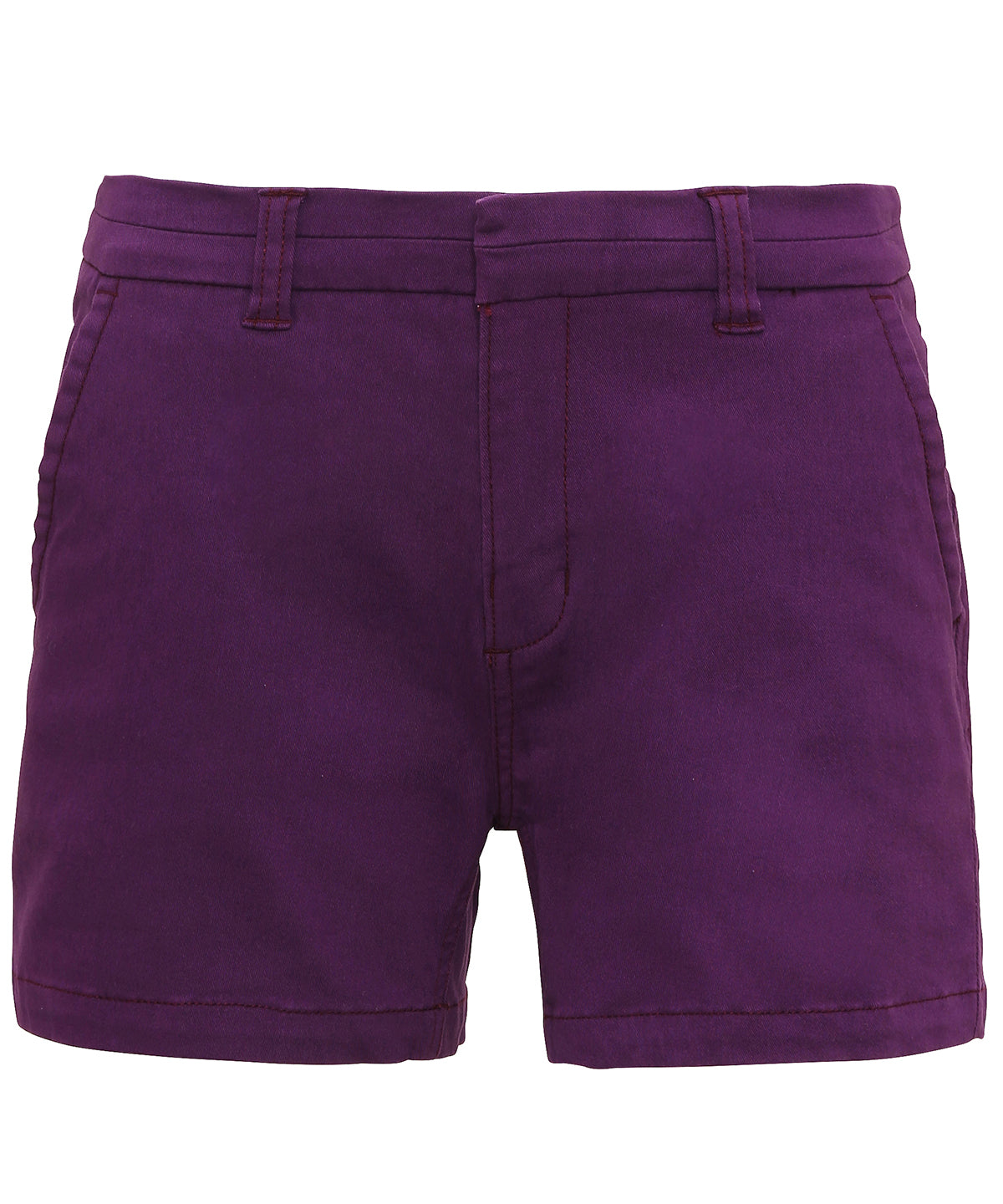 Pantalones cortos chinos de femme | Morado