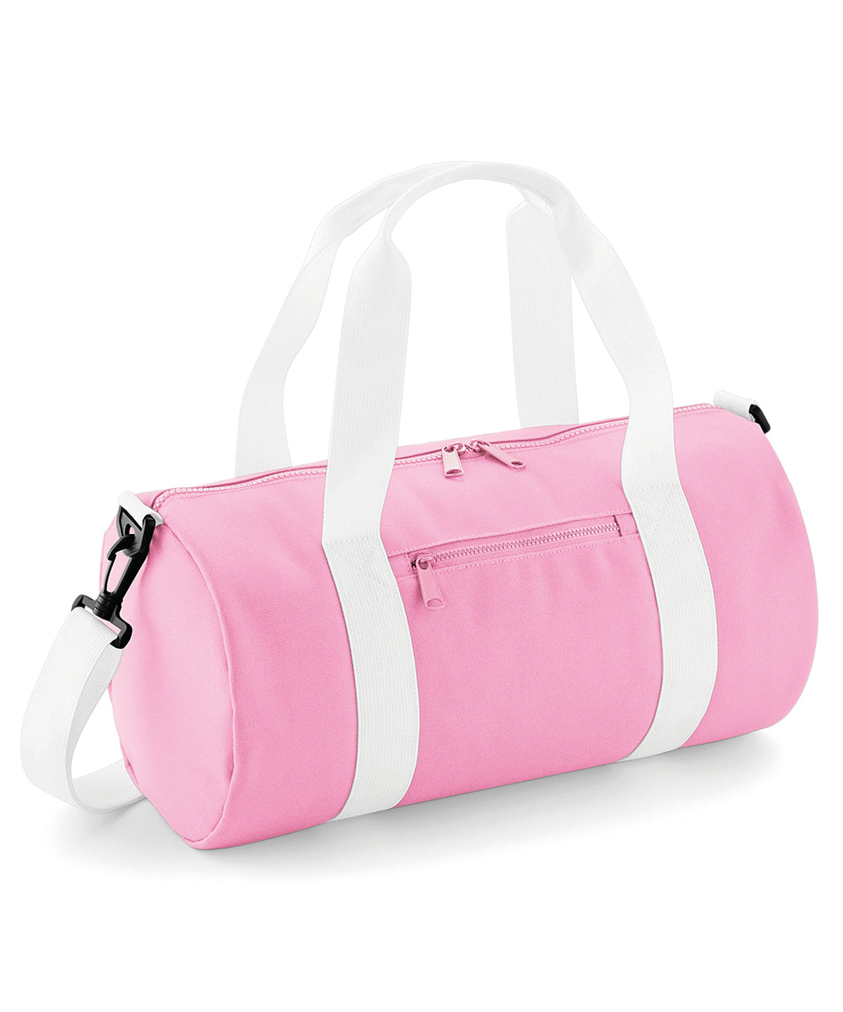 Bolso de barril mini | Rosa Clsico/Blanco
