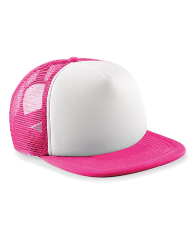 Gorra trucker vintage junior | Fucsia/Blanco