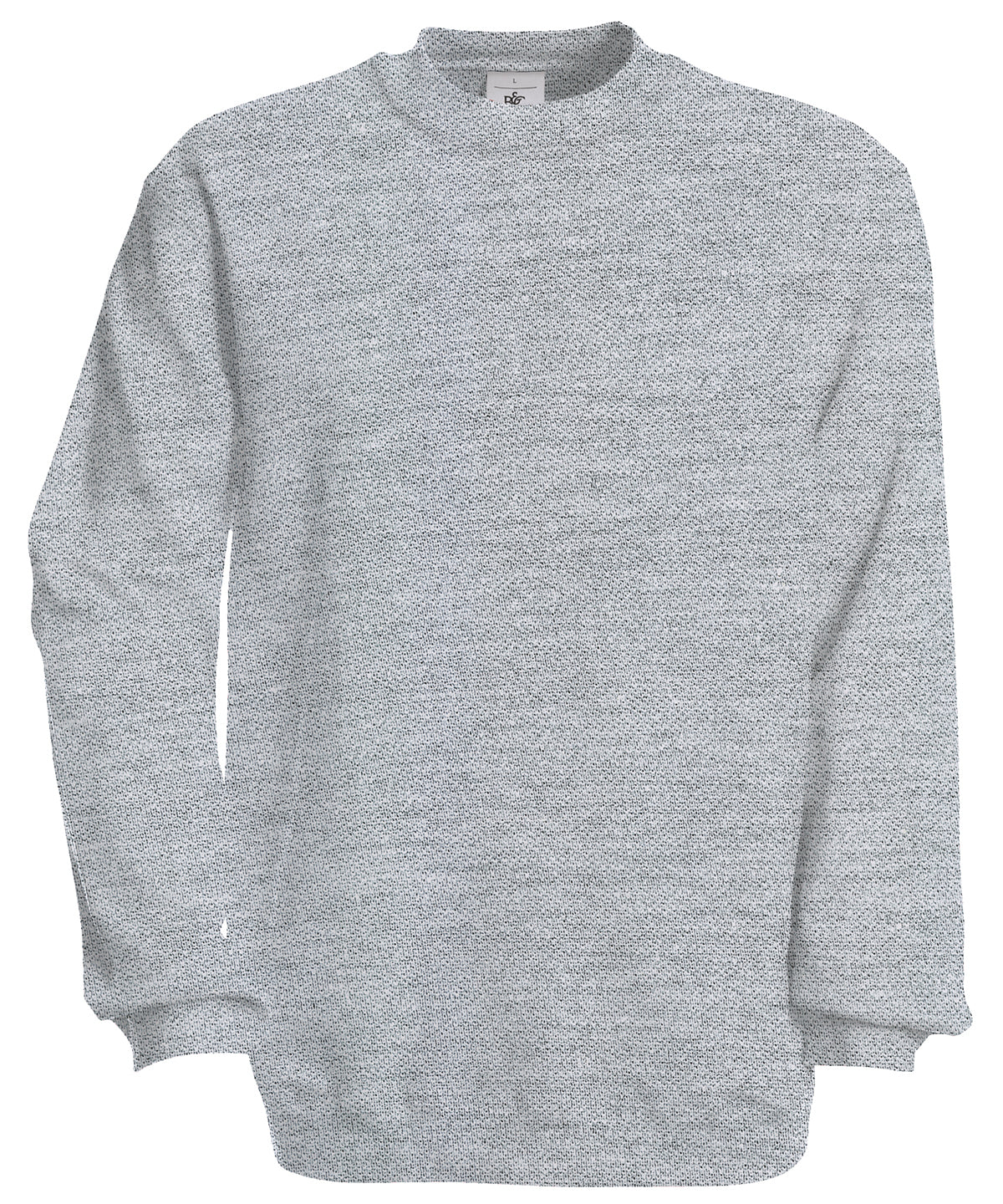 BC Set-in Sweatshirt | Grau meliert