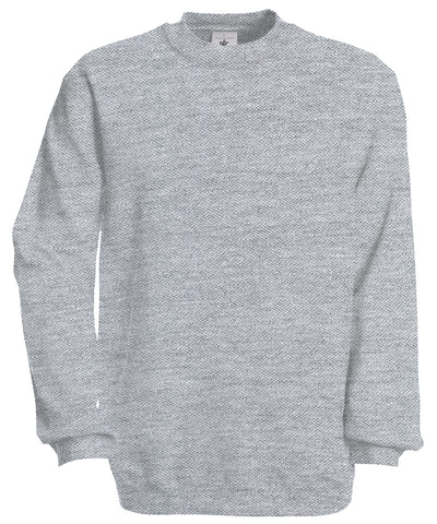 BC Set-in Sweatshirt | Grau meliert