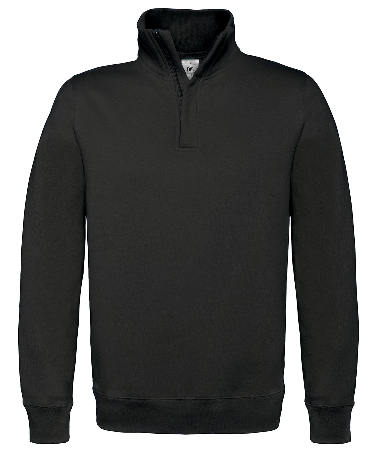 Sudadera con cremallera BC ID004 | Negro