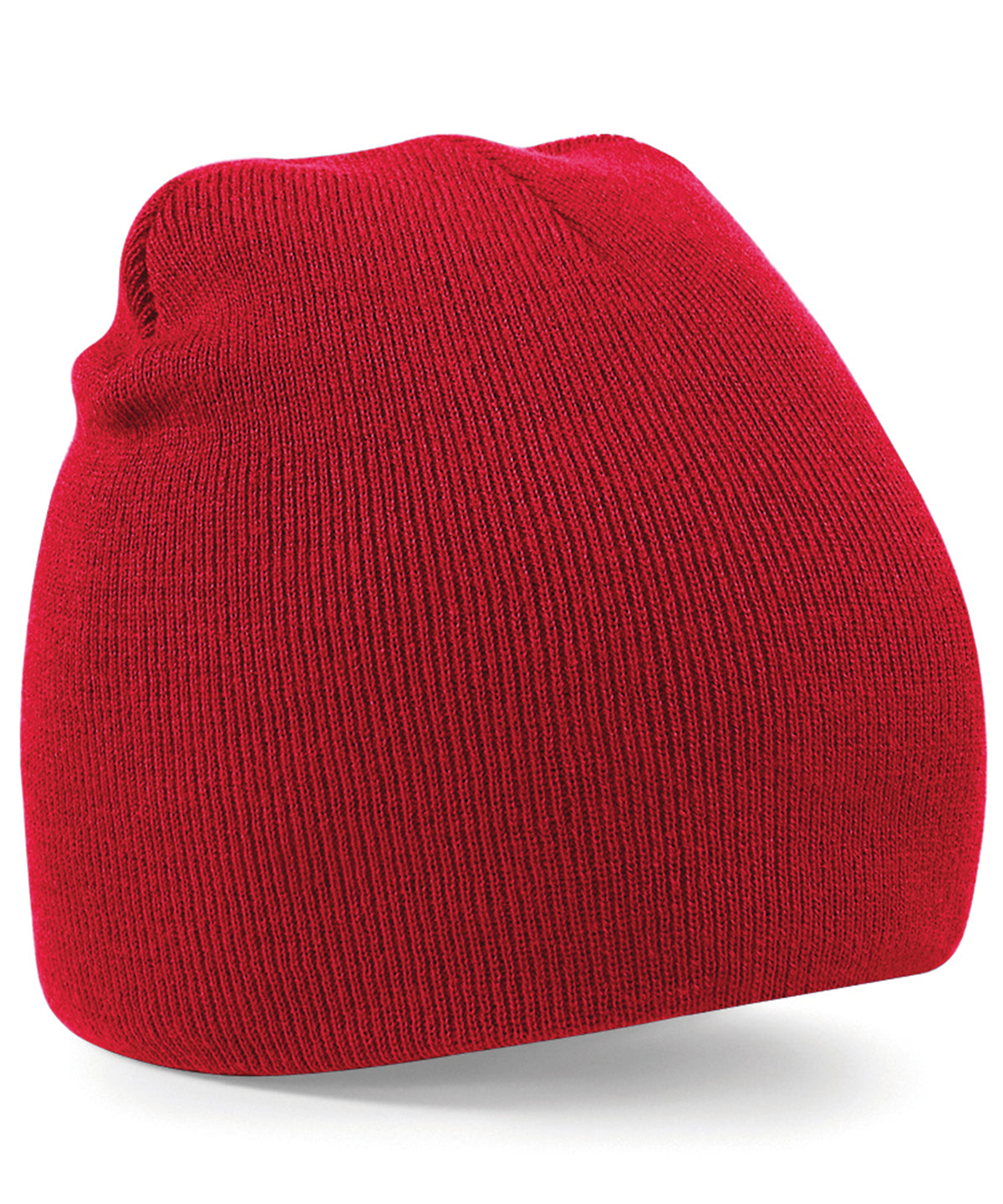 Gorro de punto de dos tonos | Rojo Clsico