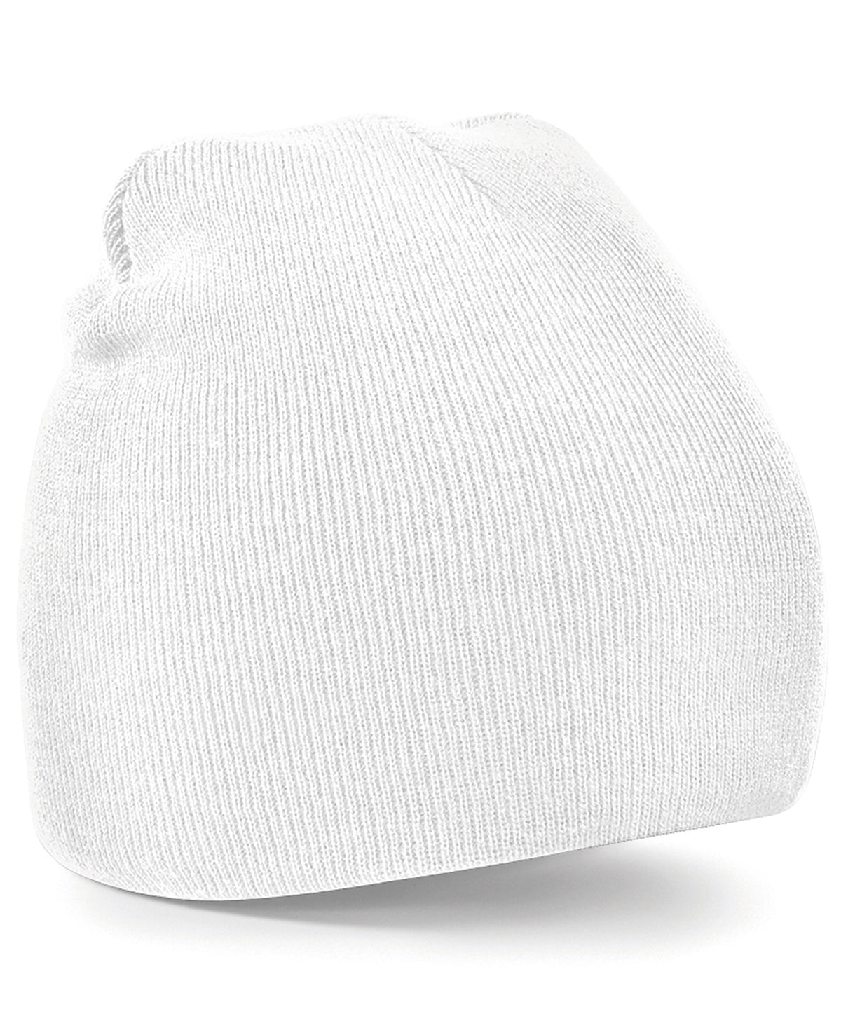 Gorro de punto de dos tonos | Blanco