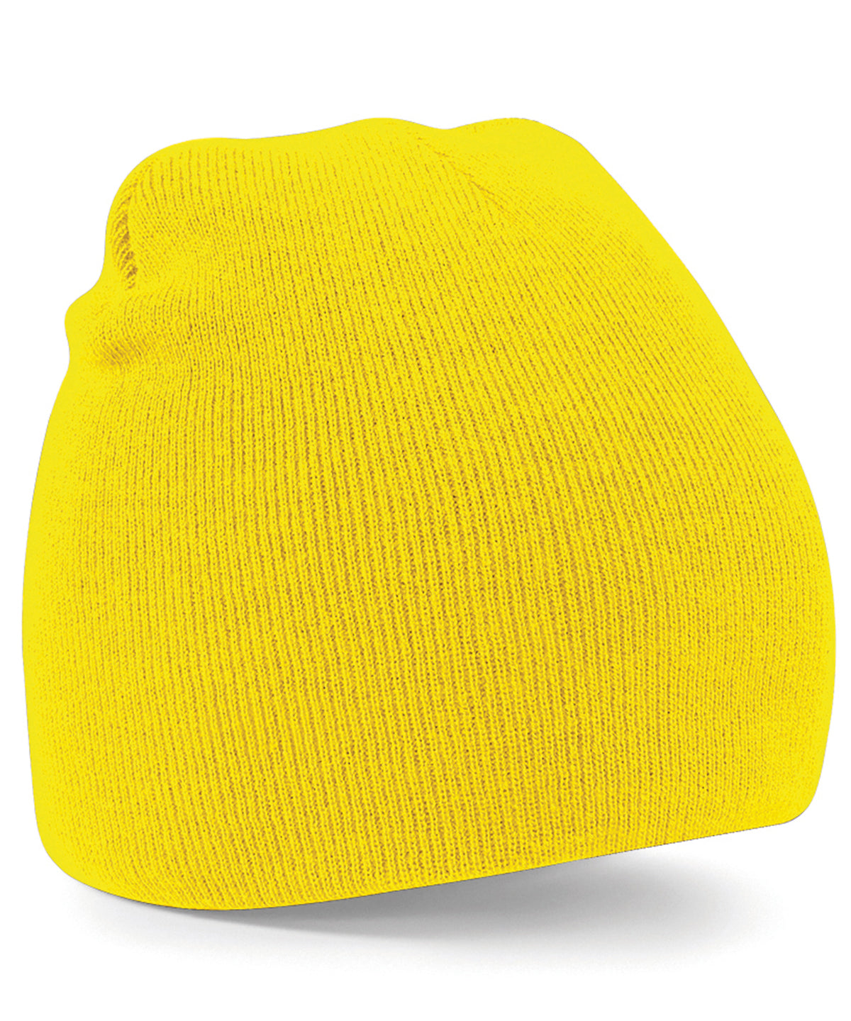Gorro de punto de dos tonos | Amarillo