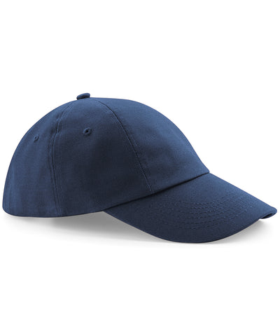 Gorra de drill de algodn pesado de perfil bajo | Azul Marino Francs
