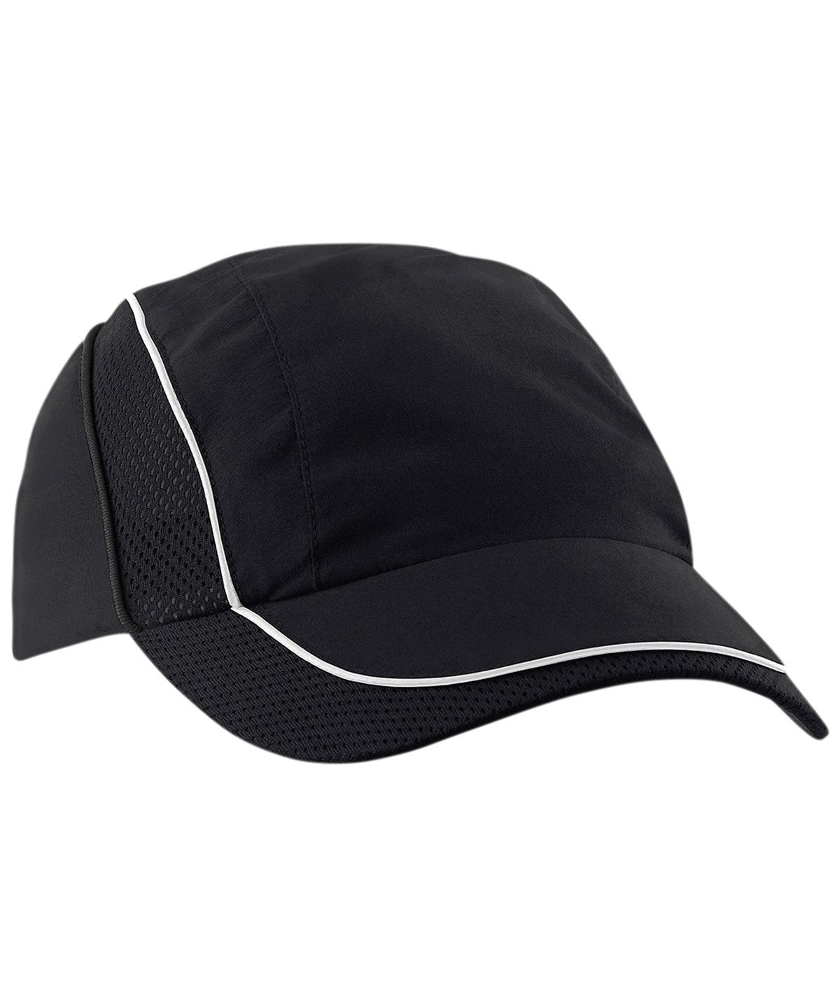 Gorra de malla Coolmax® Flow | Negro