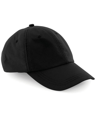 Gorra de 6 paneles para exteriores | Negro