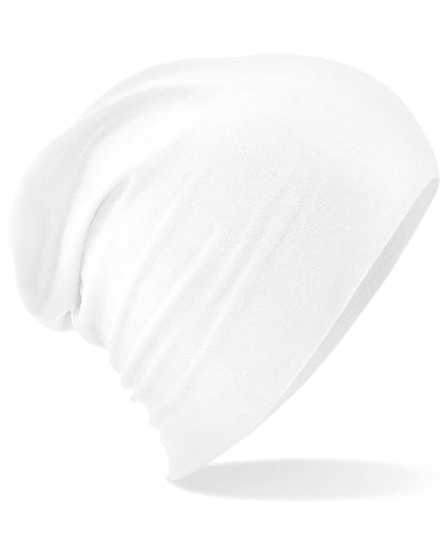 Gorro holgado de algodn Hemsedal | Blanco
