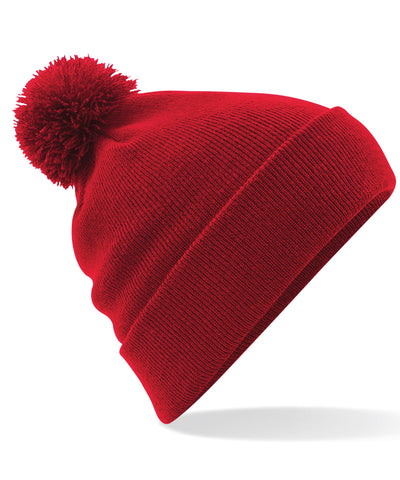 Gorro de lana con pompones original | Rojo Clsico