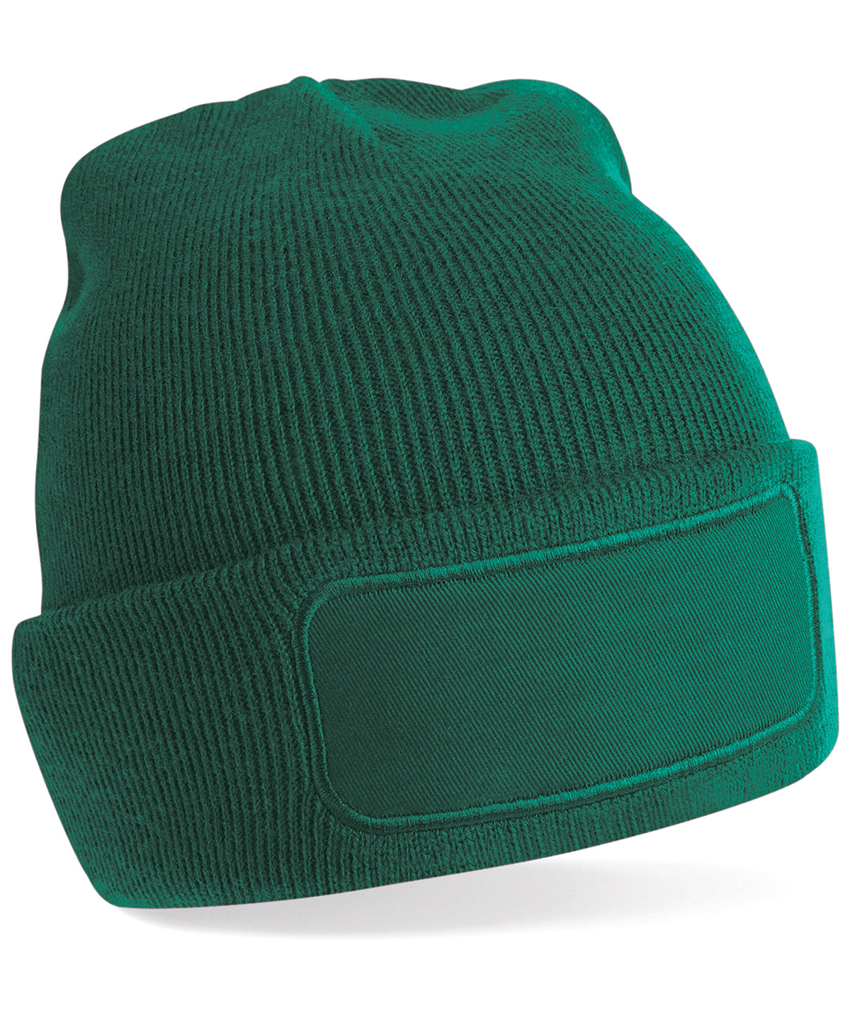 Gorro con parche original | Verde Botella