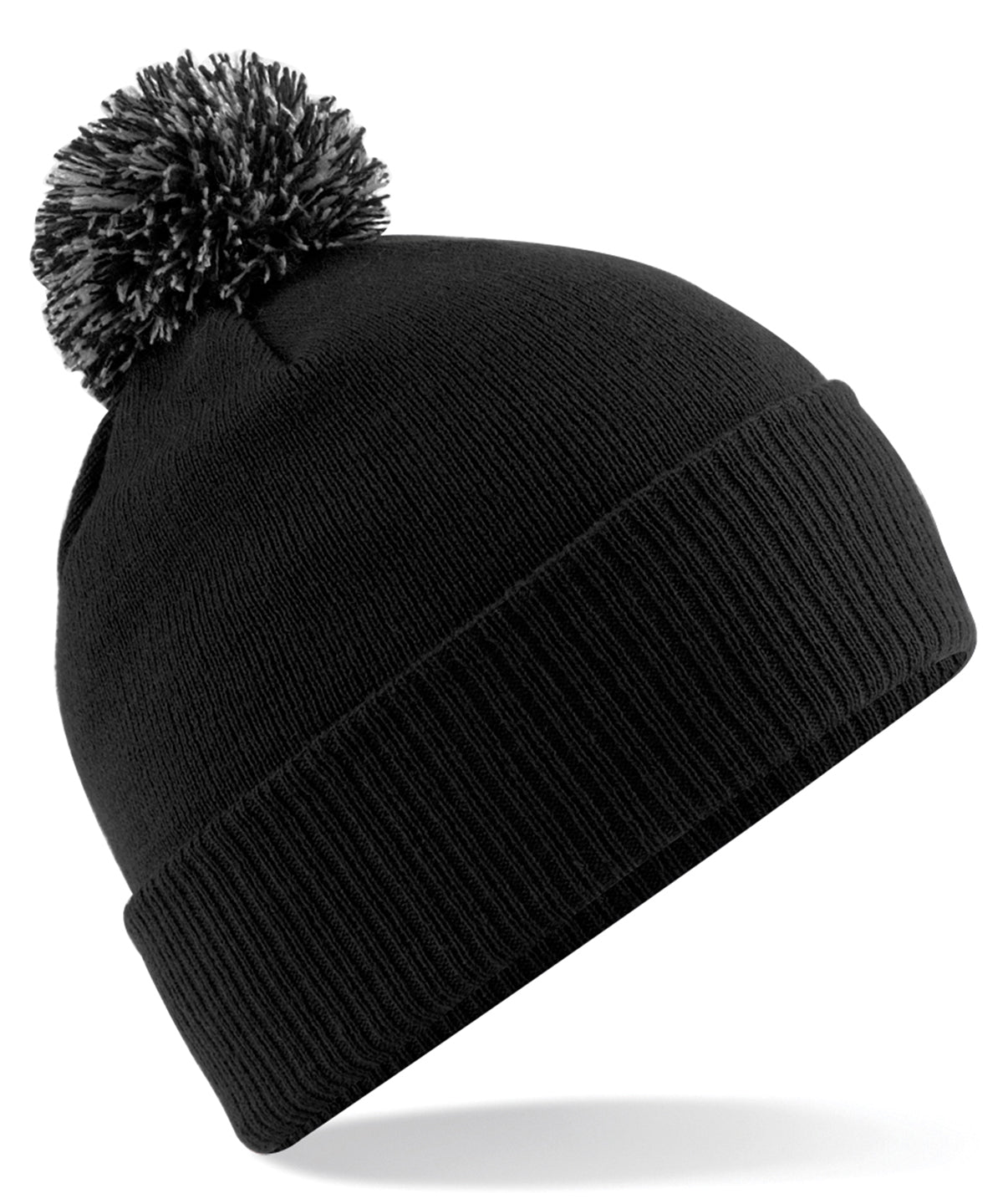 Snowstar® Beanie | Schwarz/Graphitgrau