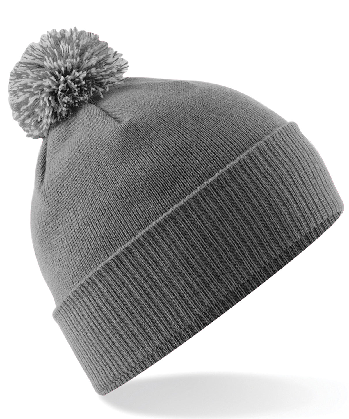 Snowstar® Beanie | Graphitgrau/Hellgrau